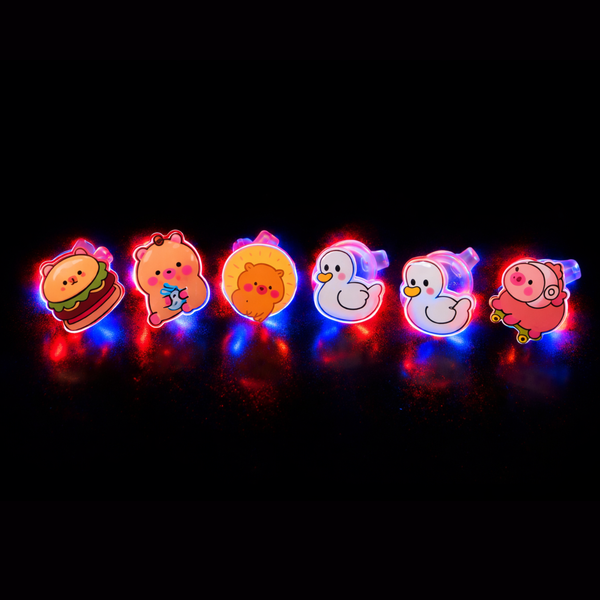 Anillos luces capibara (5 unidades)