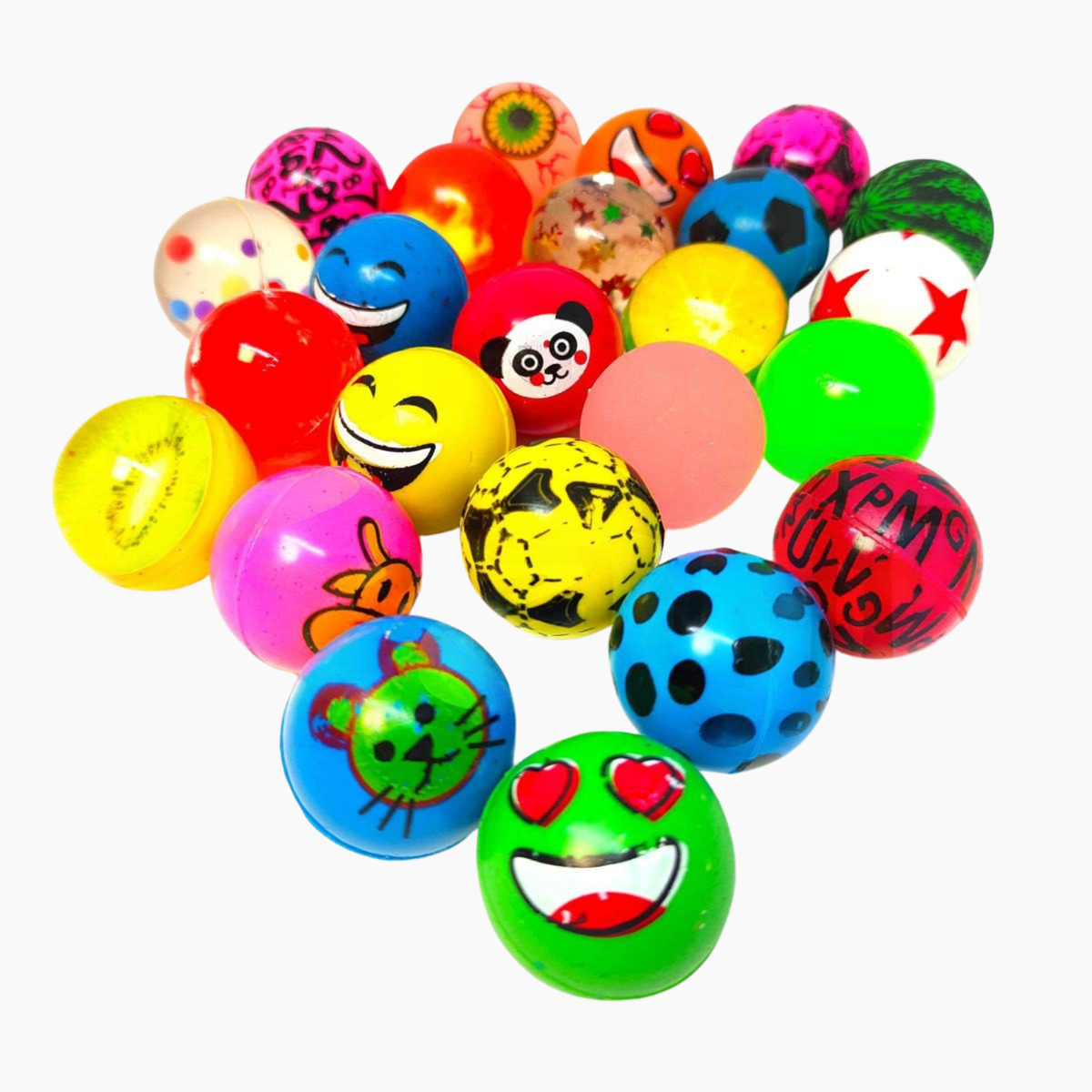 Pelotas saltarinas (50 unidades)