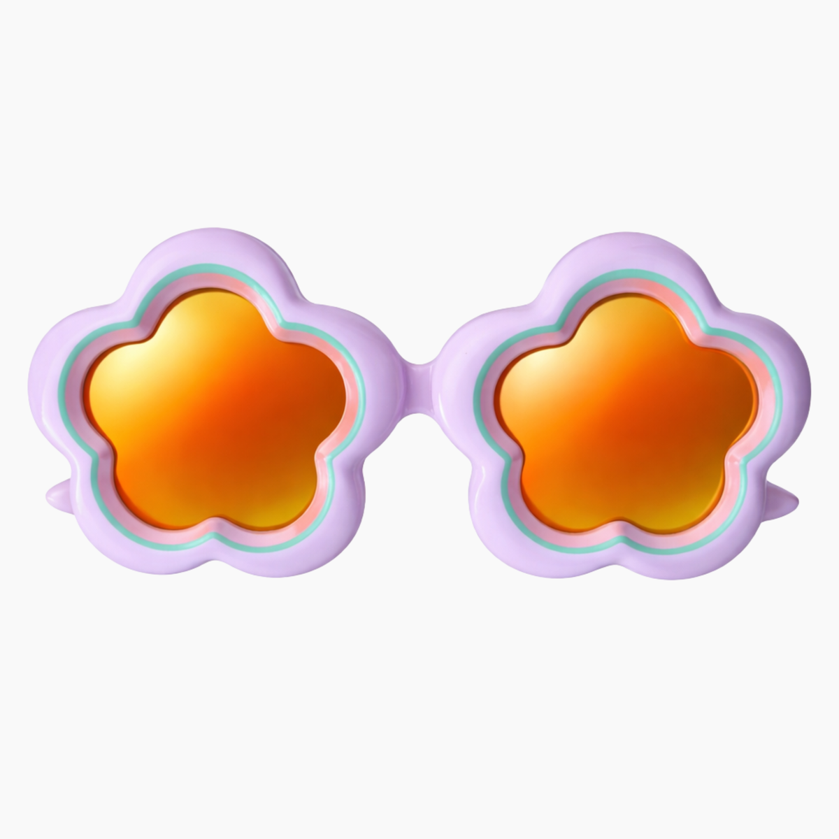 Lentes Flor Espejados