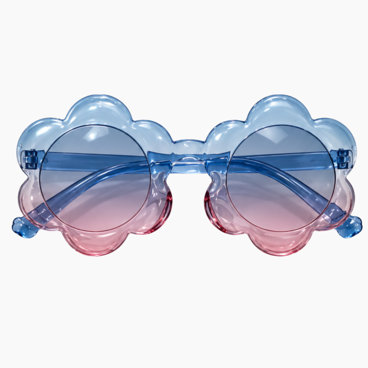 Lentes Flor Transparente