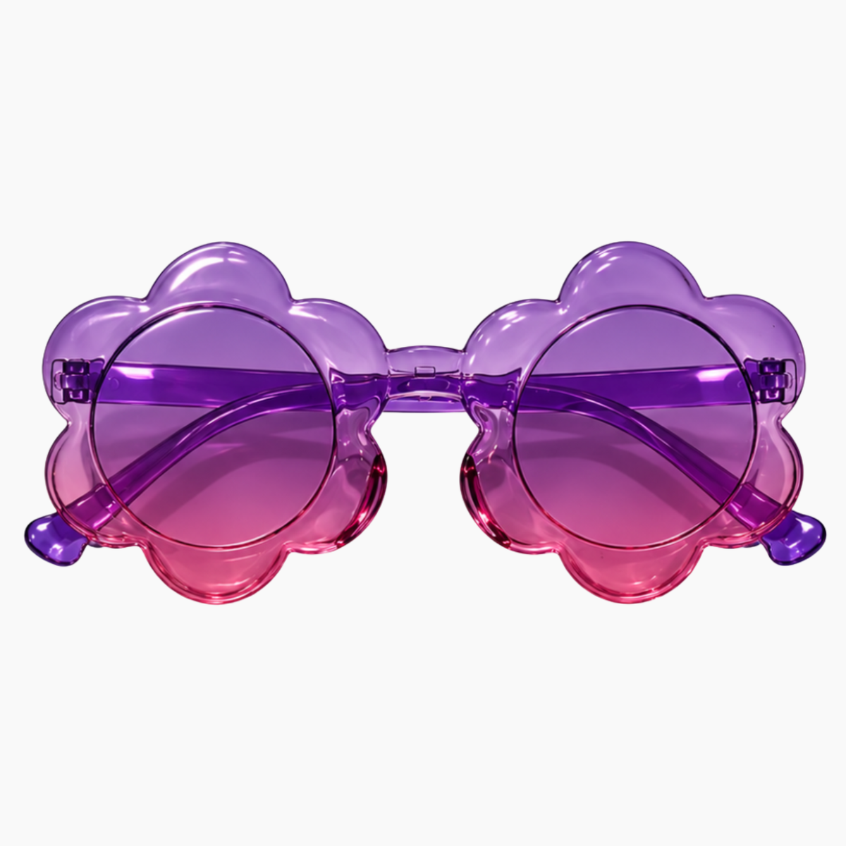 Lentes Flor Transparente