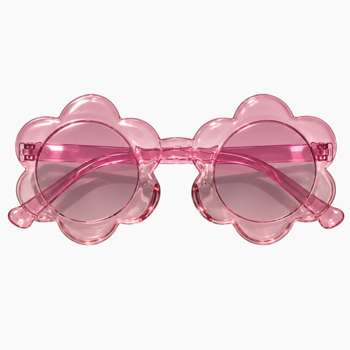 Lentes Flor Transparente