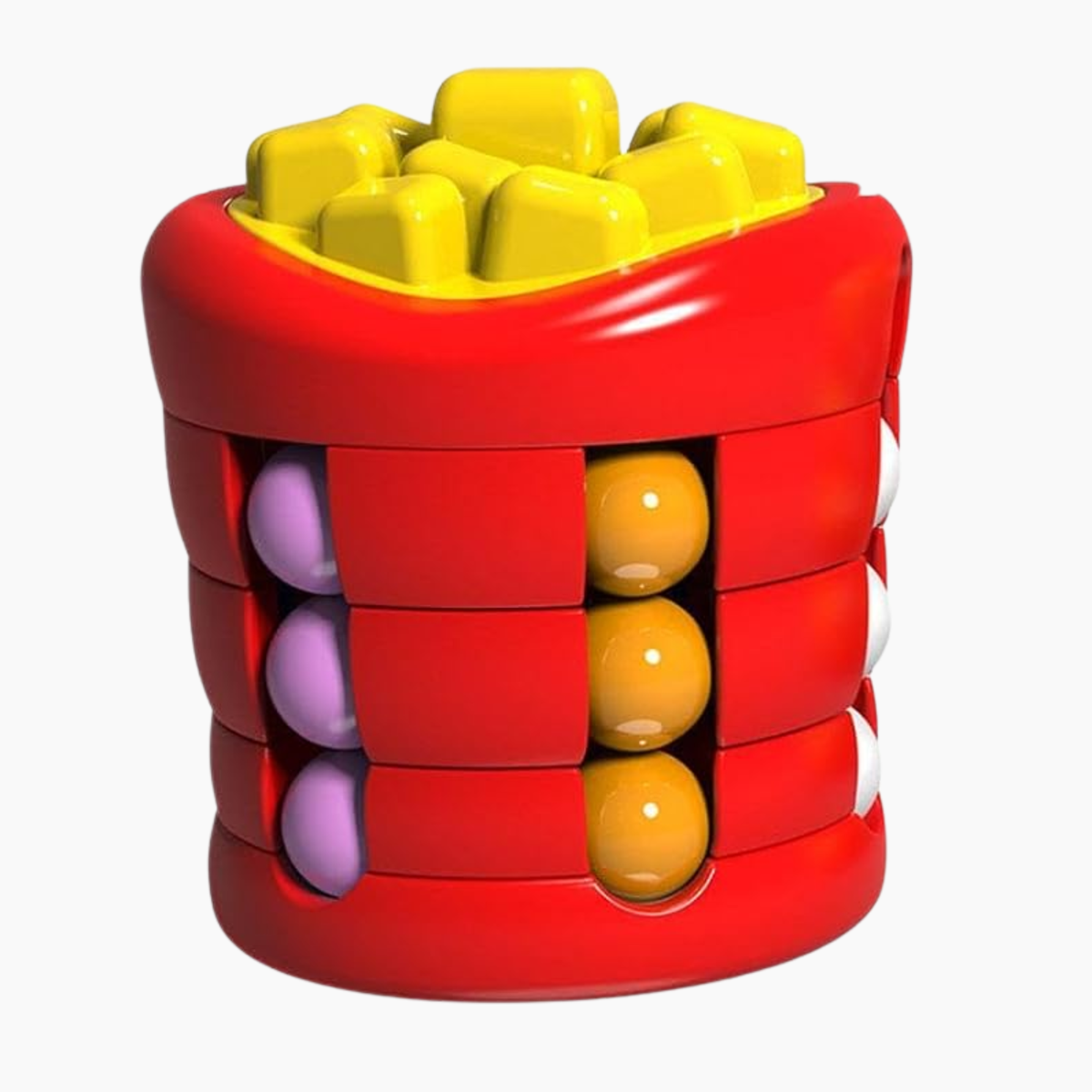 Spinner puzzle encaje papas fritas