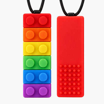 Collar mordedor sensorial lego