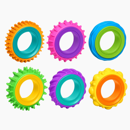 Fidget rings (6 unidades)