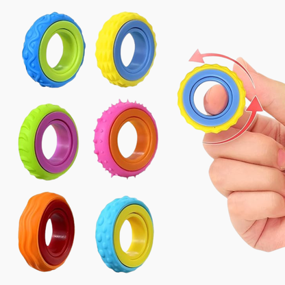 Fidget rings (6 unidades)