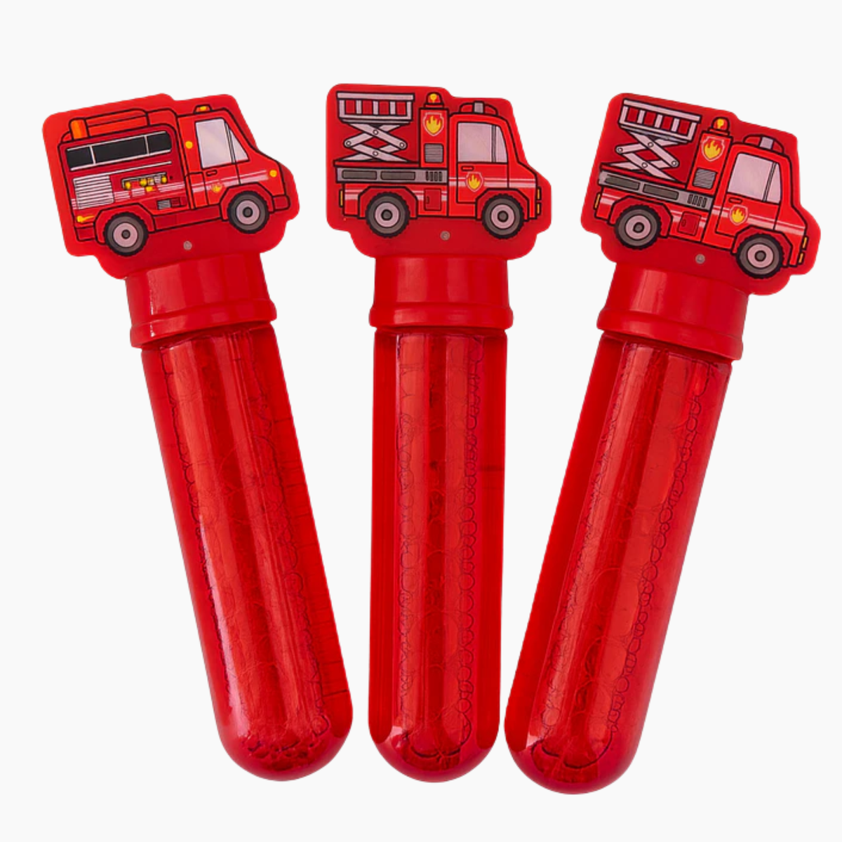 Burbujas camión de bomberos (6 unidades)